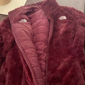 North face reversible jacket